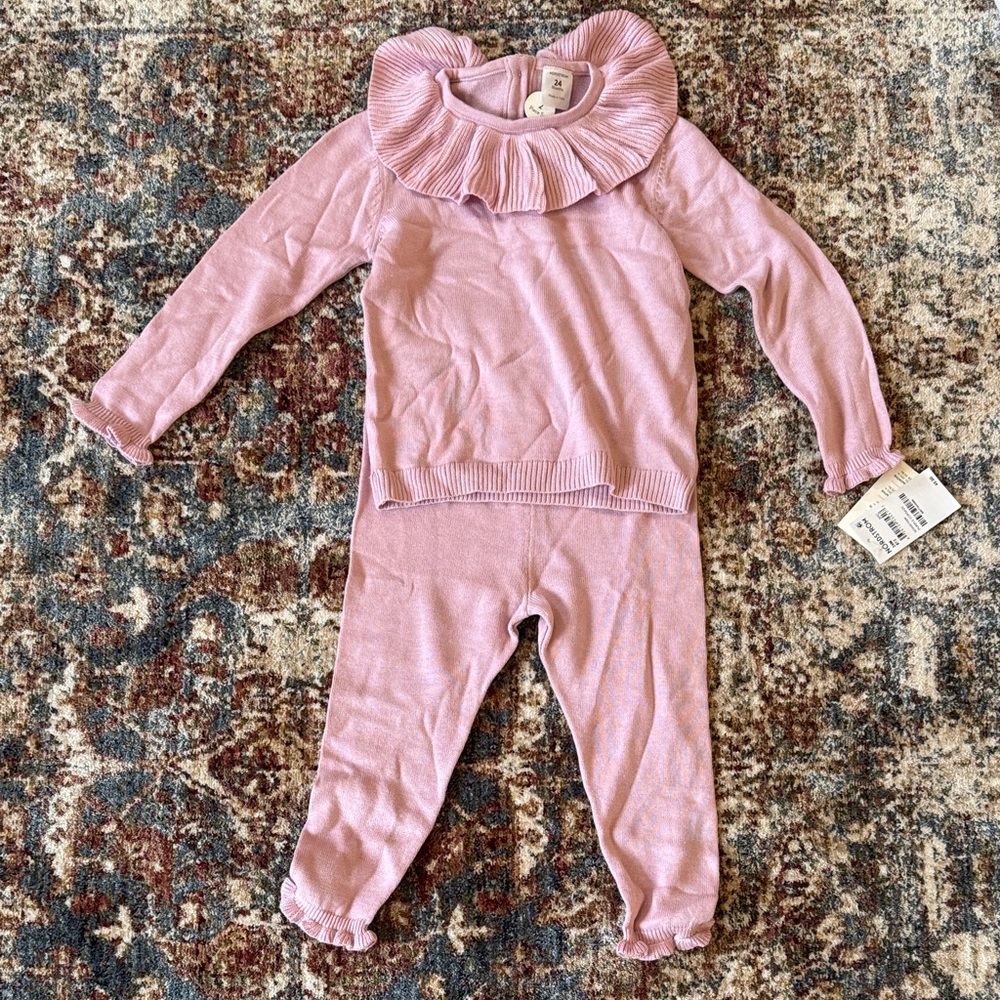 NWT Nordstrom Light Pink Knit Set